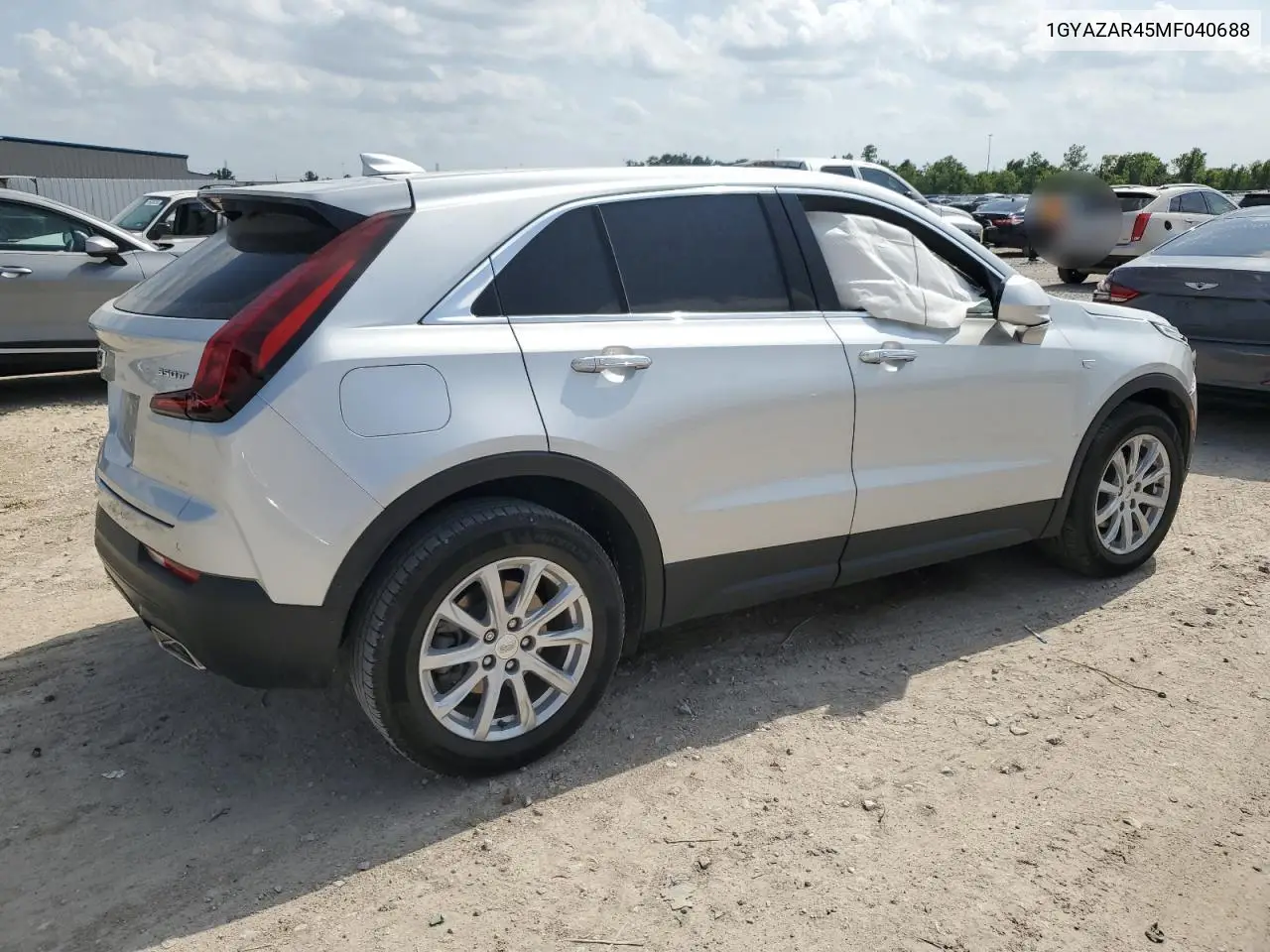 2021 Cadillac Xt4 Luxury VIN: 1GYAZAR45MF040688 Lot: 55501985