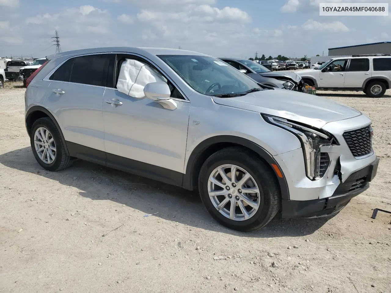 2021 Cadillac Xt4 Luxury VIN: 1GYAZAR45MF040688 Lot: 55501985