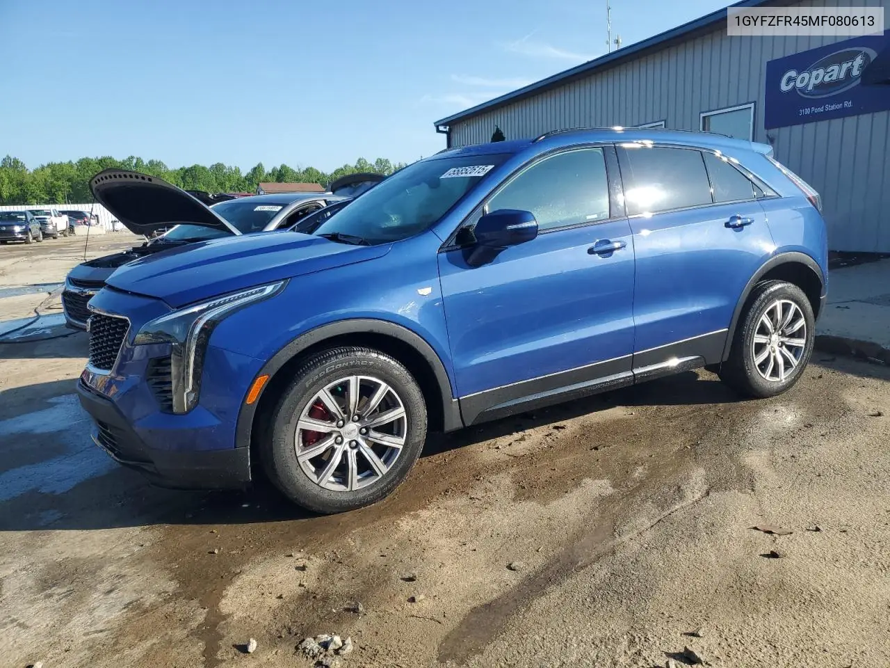 2021 Cadillac Xt4 Sport VIN: 1GYFZFR45MF080613 Lot: 55852615