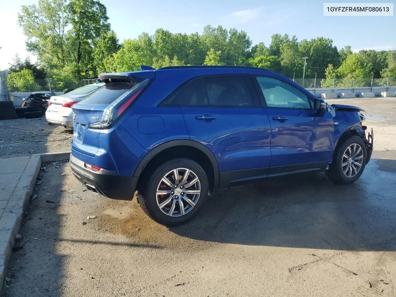 2021 Cadillac Xt4 Sport VIN: 1GYFZFR45MF080613 Lot: 55852615