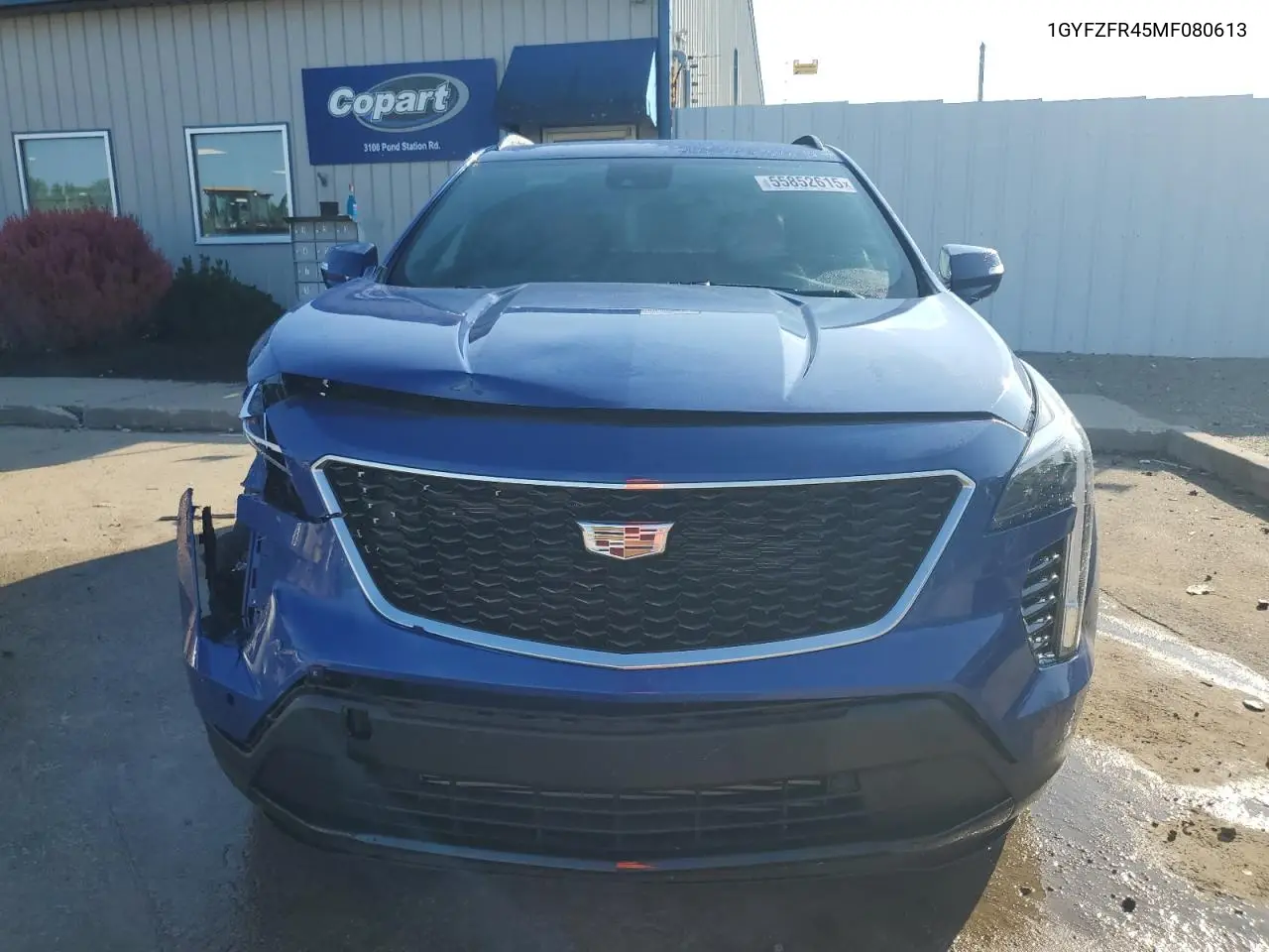 2021 Cadillac Xt4 Sport VIN: 1GYFZFR45MF080613 Lot: 55852615