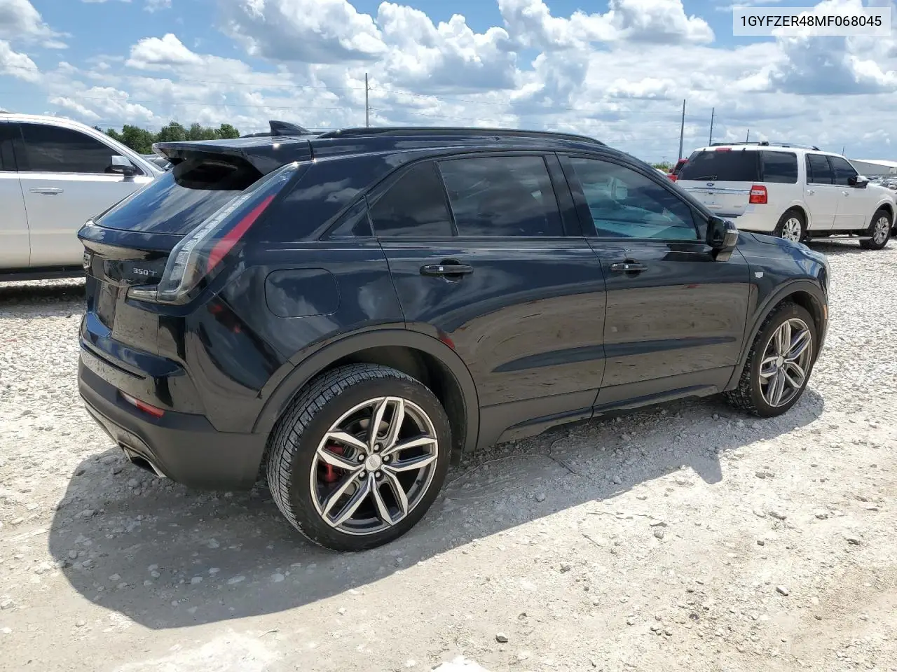 2021 Cadillac Xt4 Sport VIN: 1GYFZER48MF068045 Lot: 55854555