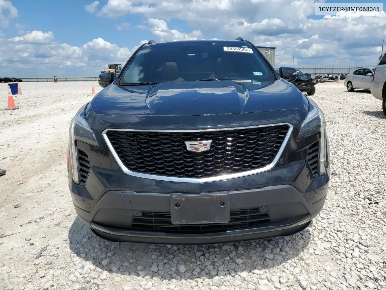 2021 Cadillac Xt4 Sport VIN: 1GYFZER48MF068045 Lot: 55854555