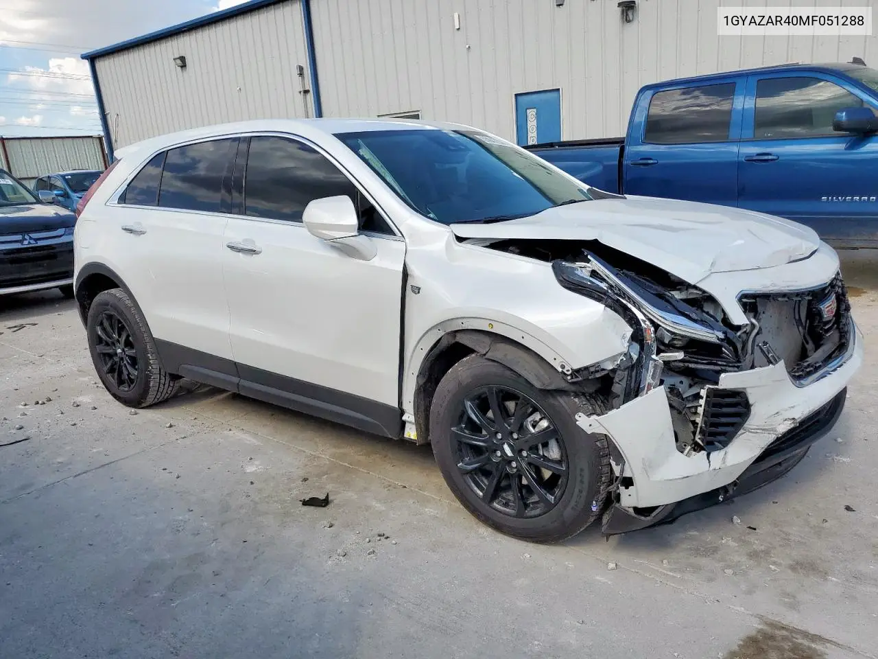 2021 Cadillac Xt4 Luxury VIN: 1GYAZAR40MF051288 Lot: 55947335