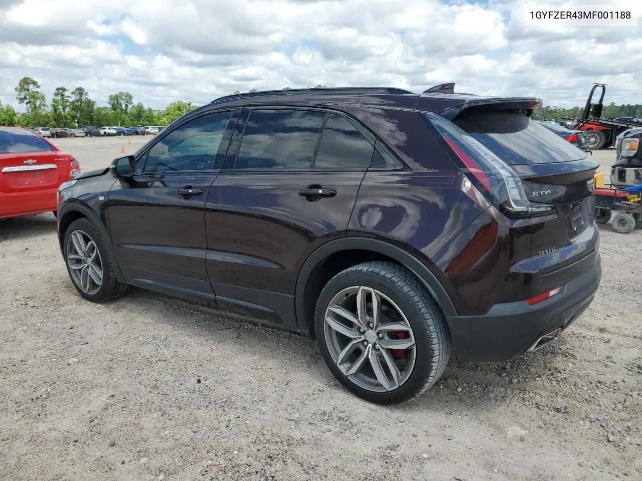 2021 Cadillac Xt4 Sport VIN: 1GYFZER43MF001188 Lot: 56432615