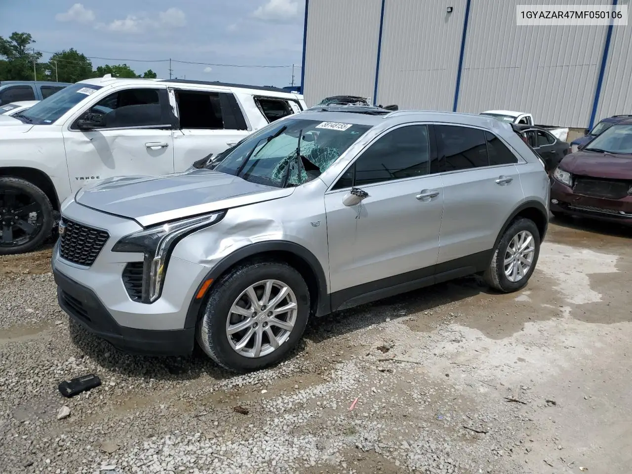 2021 Cadillac Xt4 Luxury VIN: 1GYAZAR47MF050106 Lot: 58148155