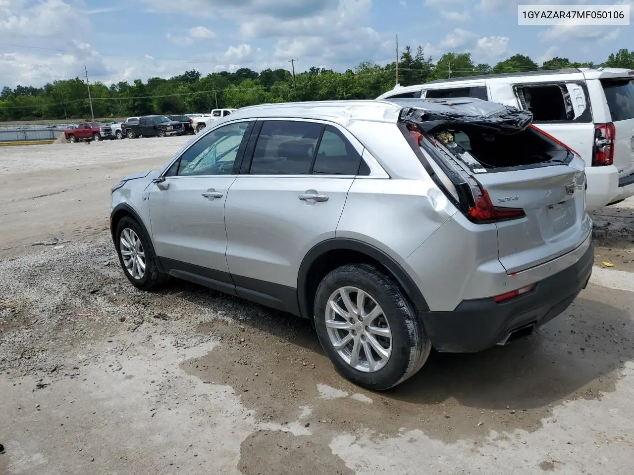 2021 Cadillac Xt4 Luxury VIN: 1GYAZAR47MF050106 Lot: 58148155