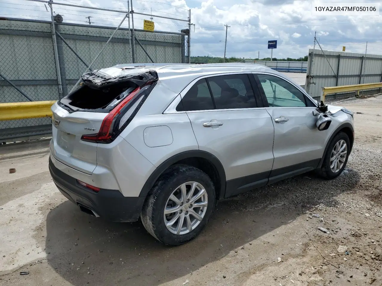 2021 Cadillac Xt4 Luxury VIN: 1GYAZAR47MF050106 Lot: 58148155