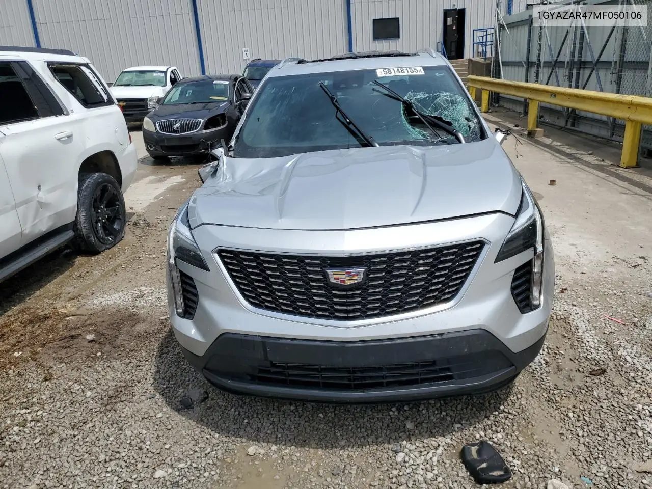 2021 Cadillac Xt4 Luxury VIN: 1GYAZAR47MF050106 Lot: 58148155