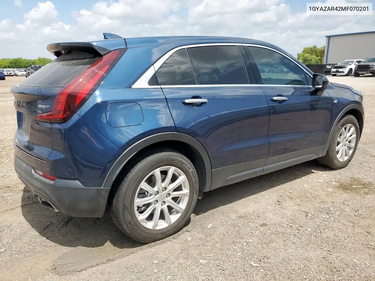 2021 Cadillac Xt4 Luxury VIN: 1GYAZAR42MF070201 Lot: 60850885
