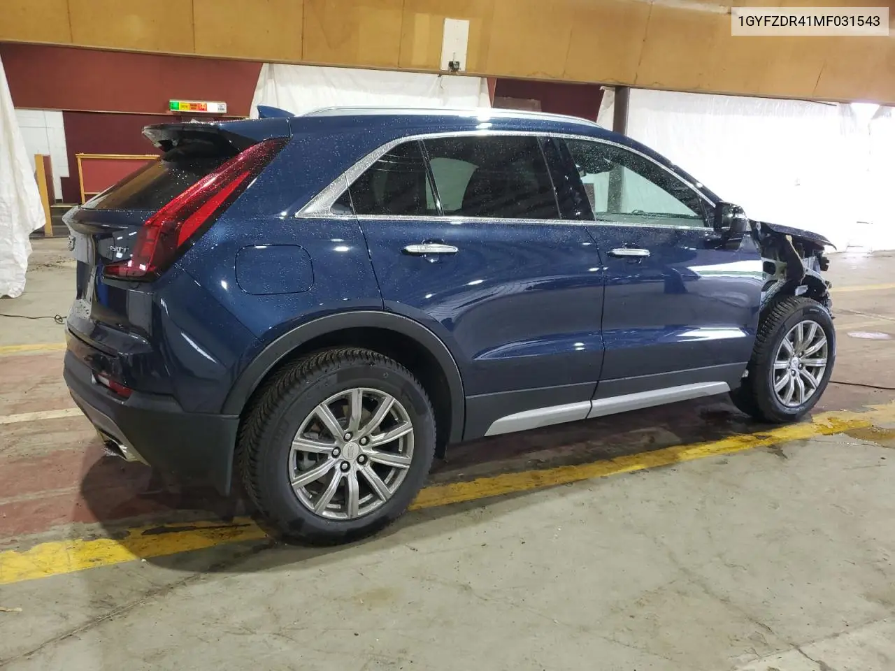 2021 Cadillac Xt4 Premium Luxury VIN: 1GYFZDR41MF031543 Lot: 61085805