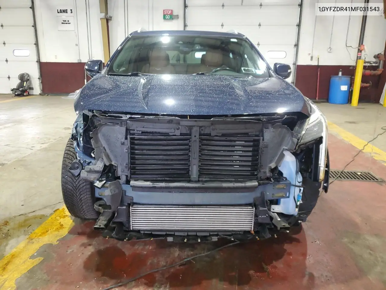 2021 Cadillac Xt4 Premium Luxury VIN: 1GYFZDR41MF031543 Lot: 61085805