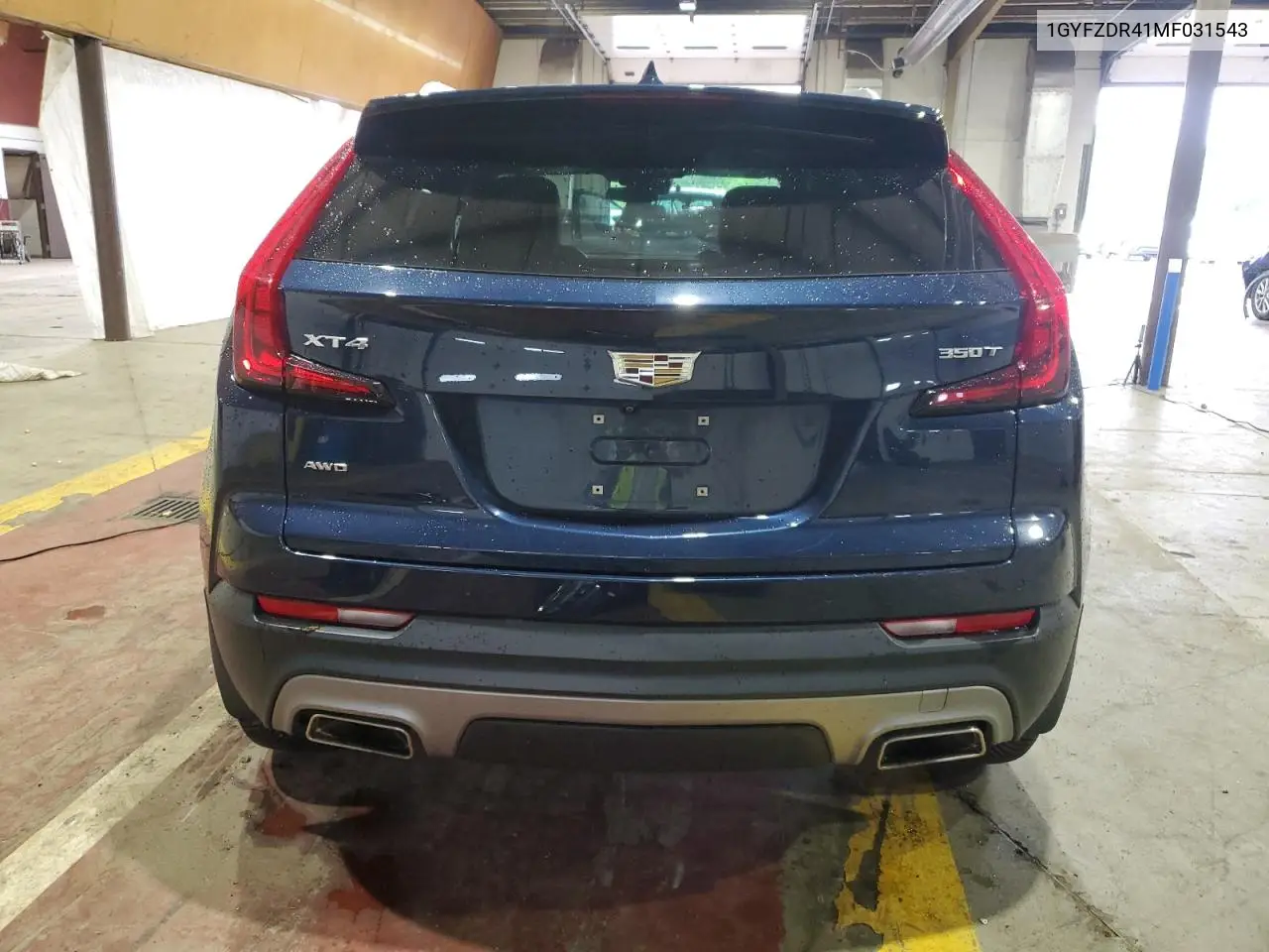2021 Cadillac Xt4 Premium Luxury VIN: 1GYFZDR41MF031543 Lot: 61085805