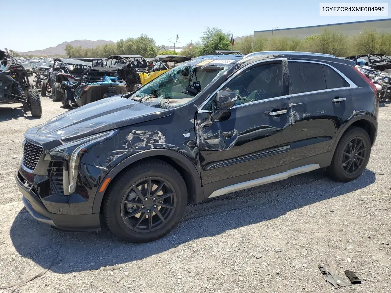 2021 Cadillac Xt4 Premium Luxury VIN: 1GYFZCR4XMF004996 Lot: 61270355