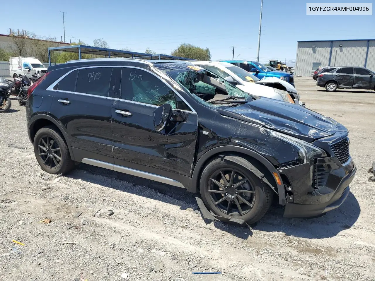 2021 Cadillac Xt4 Premium Luxury VIN: 1GYFZCR4XMF004996 Lot: 61270355
