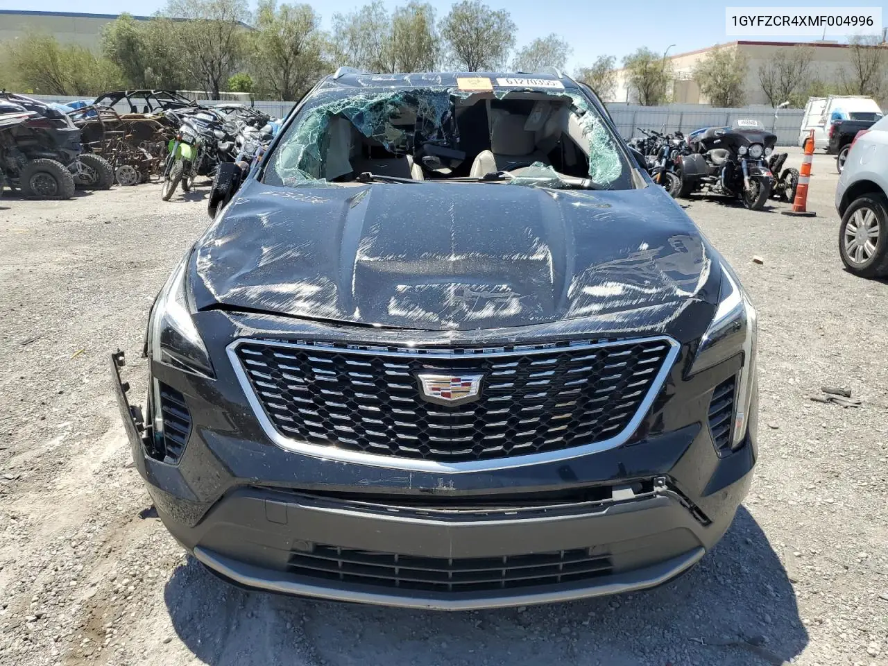 2021 Cadillac Xt4 Premium Luxury VIN: 1GYFZCR4XMF004996 Lot: 61270355
