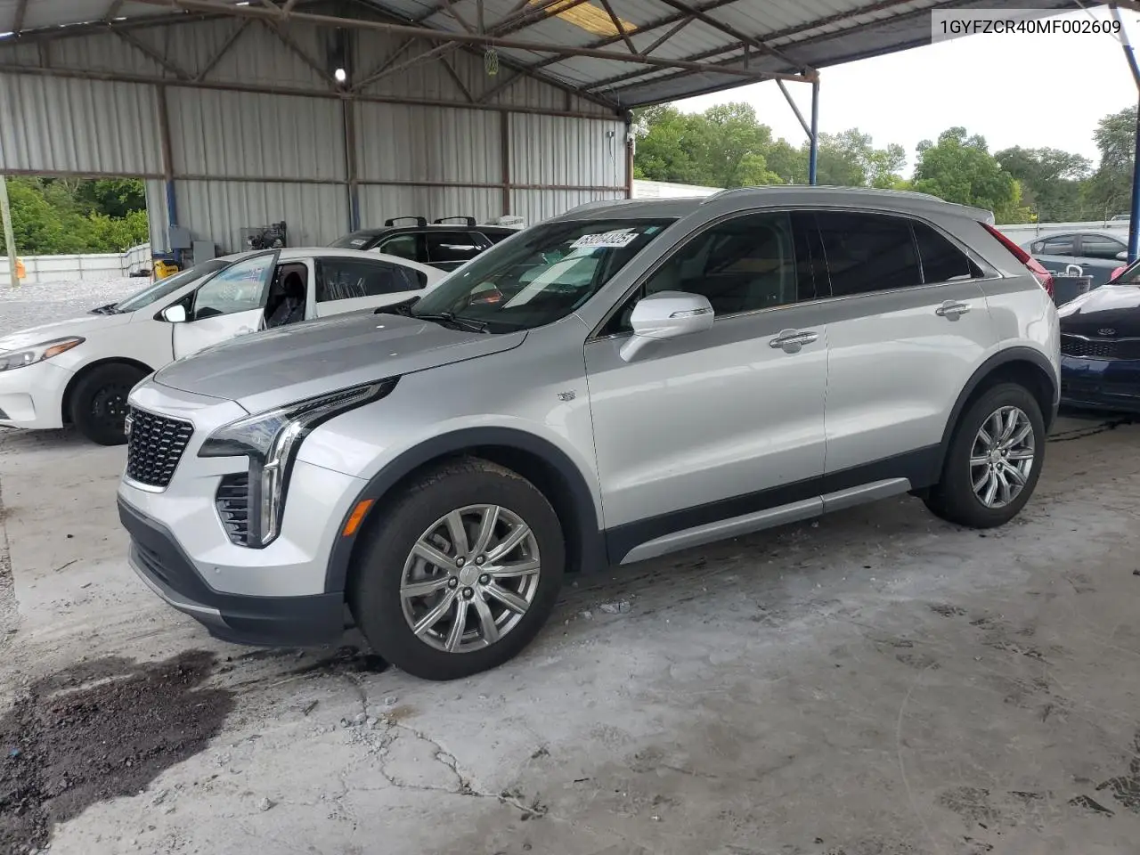 2021 Cadillac Xt4 Premium Luxury VIN: 1GYFZCR40MF002609 Lot: 63264825