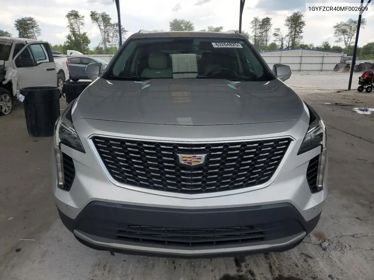 2021 Cadillac Xt4 Premium Luxury VIN: 1GYFZCR40MF002609 Lot: 63264825