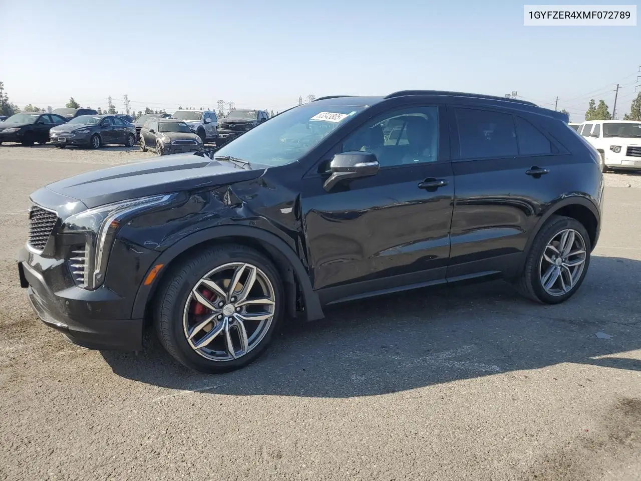 2021 Cadillac Xt4 Sport VIN: 1GYFZER4XMF072789 Lot: 63343805