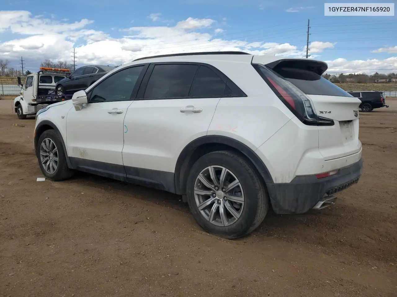 2022 Cadillac Xt4 Sport VIN: 1GYFZER47NF165920 Lot: 50389935