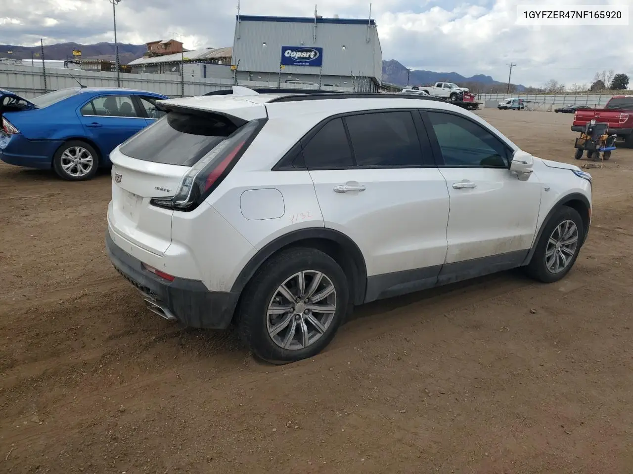 2022 Cadillac Xt4 Sport VIN: 1GYFZER47NF165920 Lot: 50389935