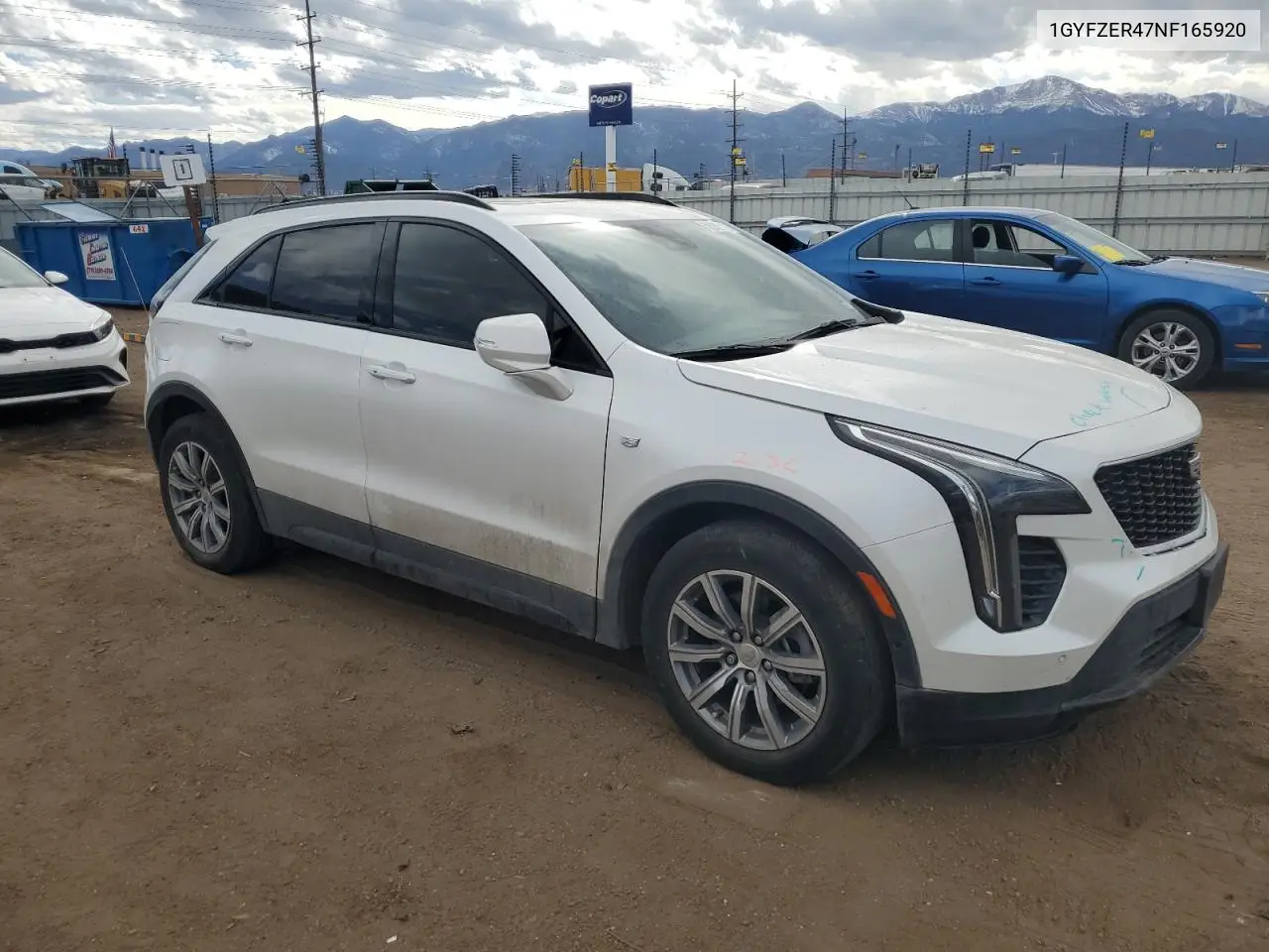 2022 Cadillac Xt4 Sport VIN: 1GYFZER47NF165920 Lot: 50389935