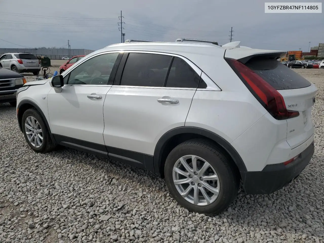 2022 Cadillac Xt4 Luxury VIN: 1GYFZBR47NF114805 Lot: 52424195