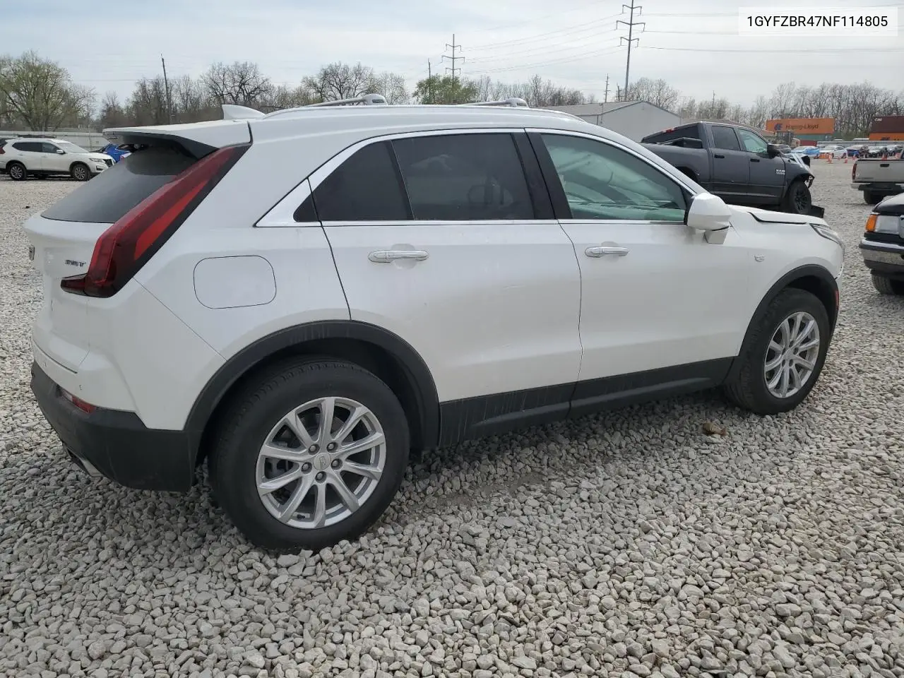 2022 Cadillac Xt4 Luxury VIN: 1GYFZBR47NF114805 Lot: 52424195