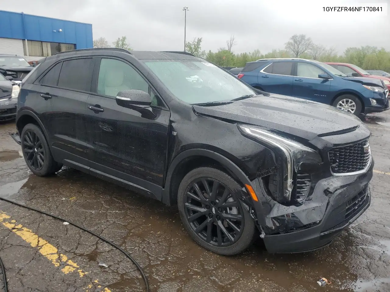 2022 Cadillac Xt4 Sport VIN: 1GYFZFR46NF170841 Lot: 55863705