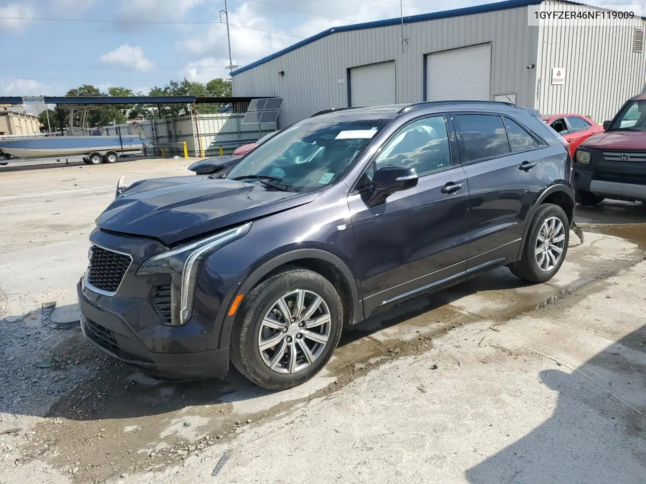 2022 Cadillac Xt4 Sport VIN: 1GYFZER46NF119009 Lot: 57651725