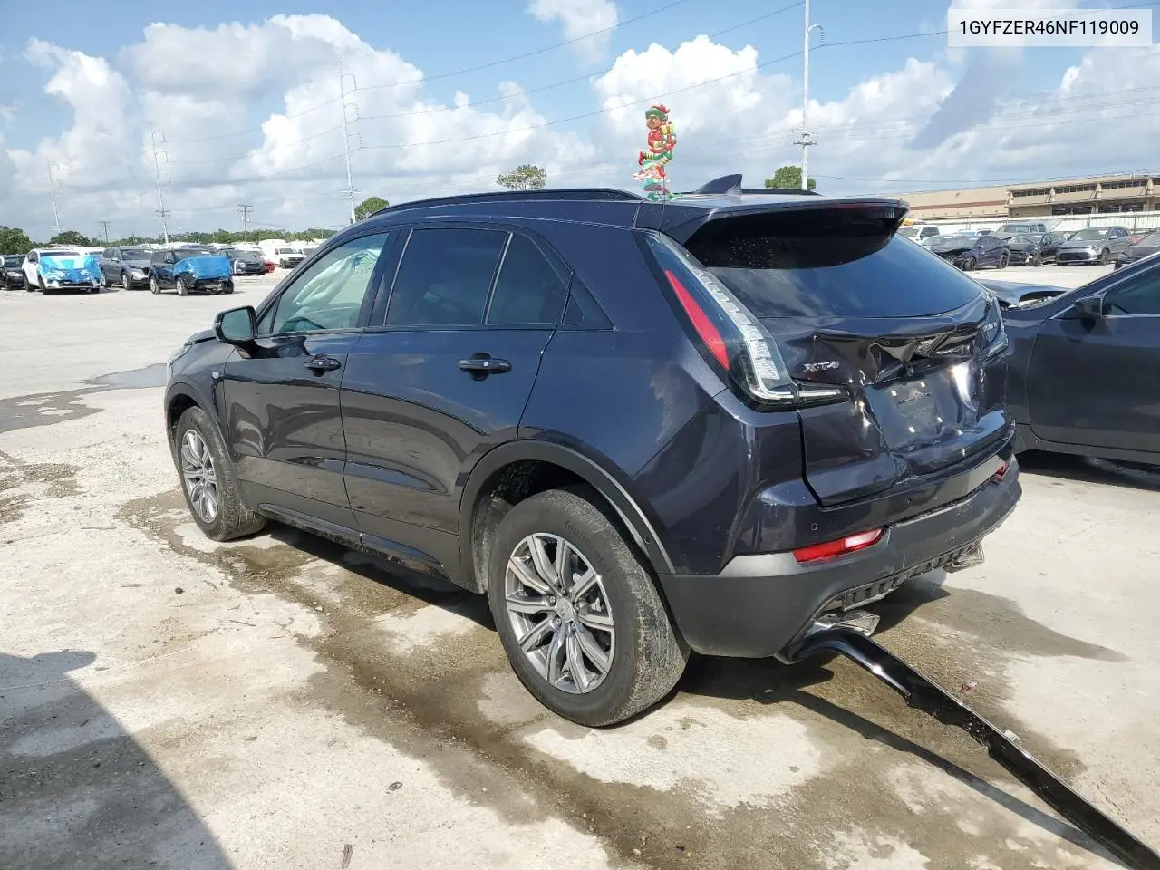 2022 Cadillac Xt4 Sport VIN: 1GYFZER46NF119009 Lot: 57651725