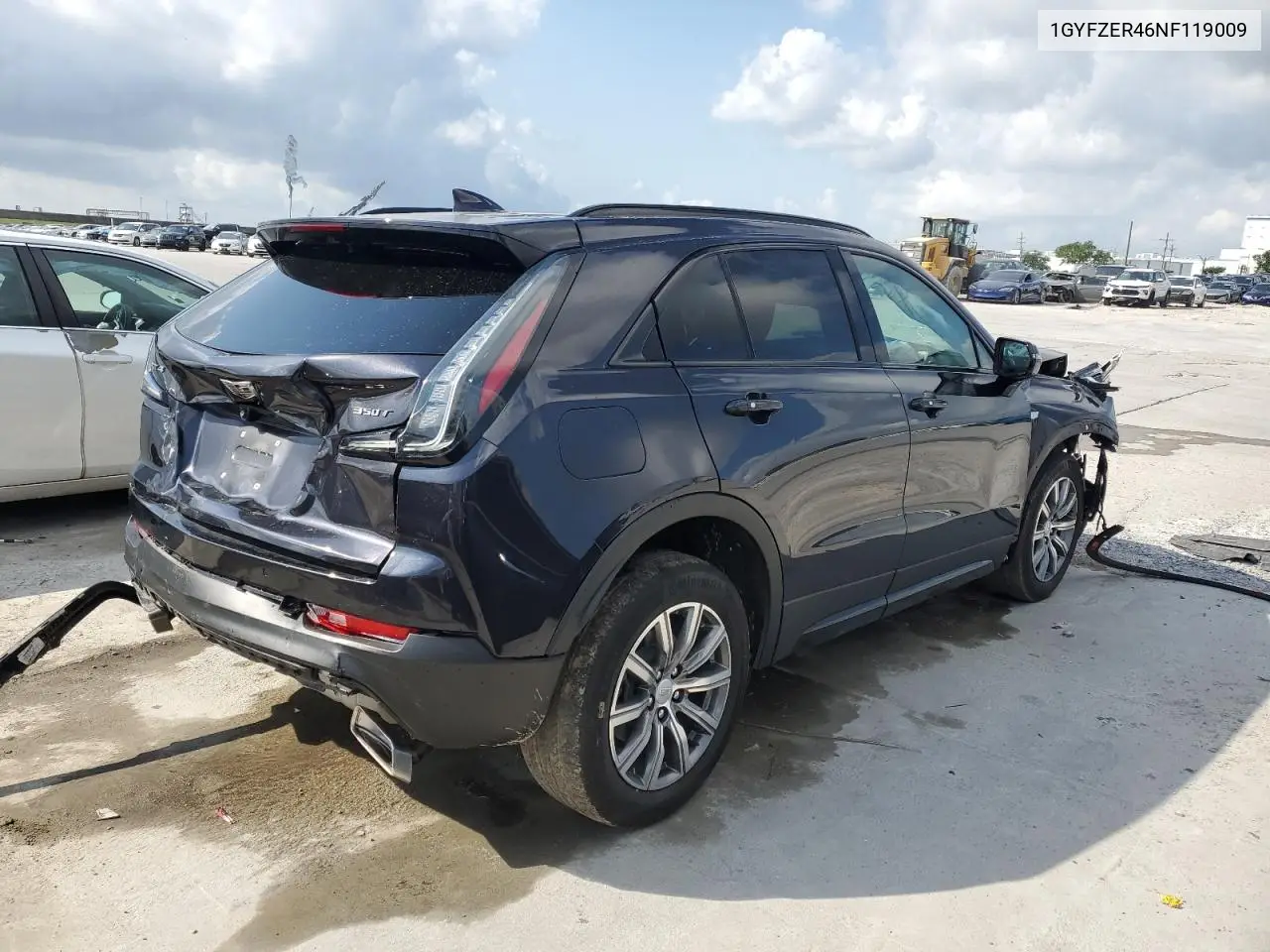 2022 Cadillac Xt4 Sport VIN: 1GYFZER46NF119009 Lot: 57651725