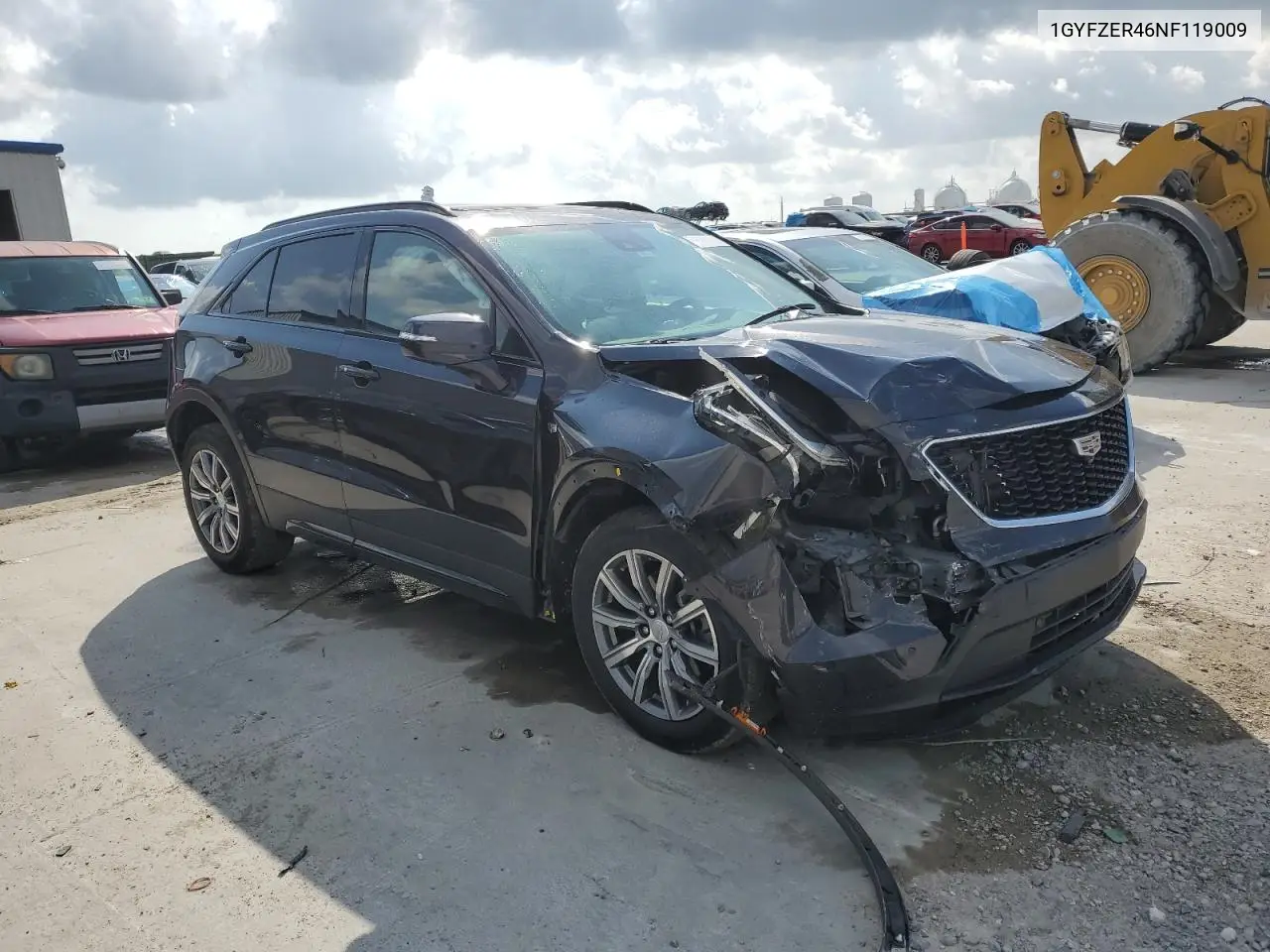 2022 Cadillac Xt4 Sport VIN: 1GYFZER46NF119009 Lot: 57651725