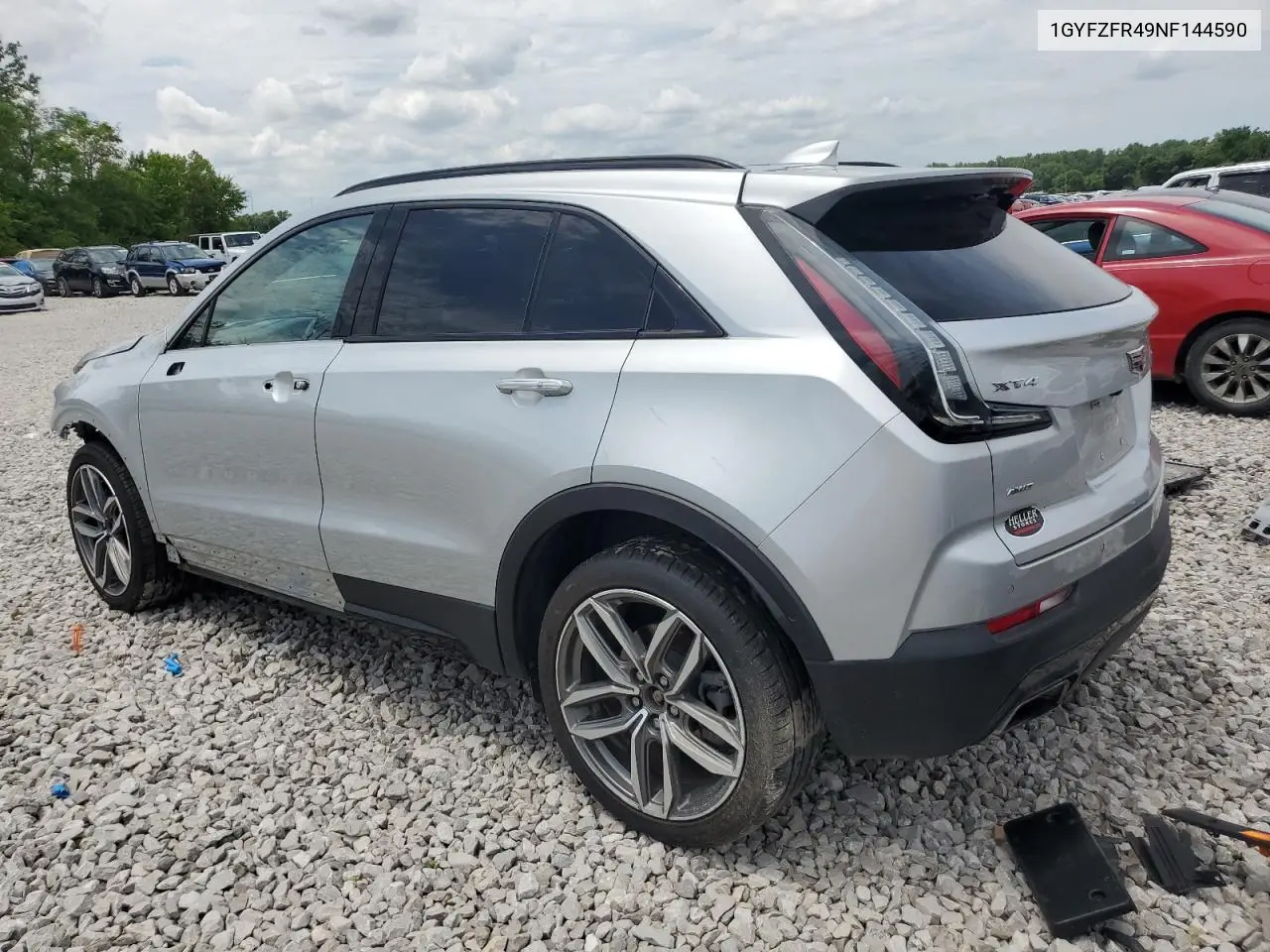 2022 Cadillac Xt4 Sport VIN: 1GYFZFR49NF144590 Lot: 61371695