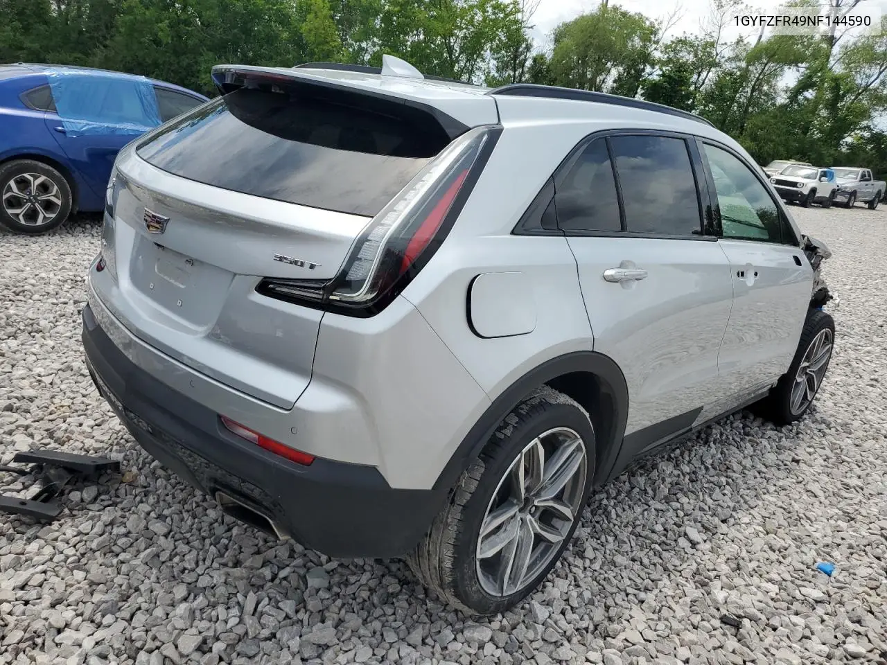 2022 Cadillac Xt4 Sport VIN: 1GYFZFR49NF144590 Lot: 61371695