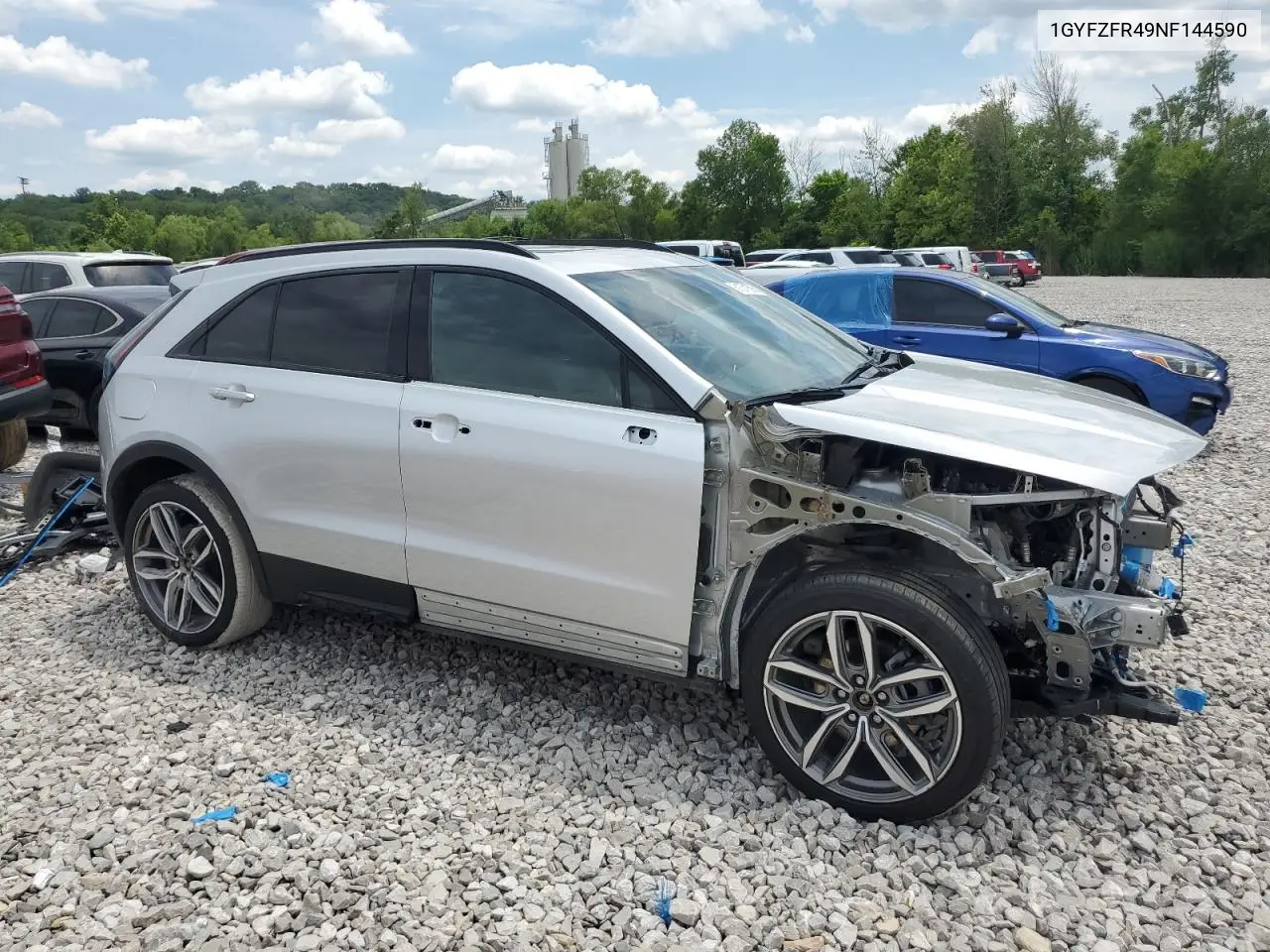 2022 Cadillac Xt4 Sport VIN: 1GYFZFR49NF144590 Lot: 61371695