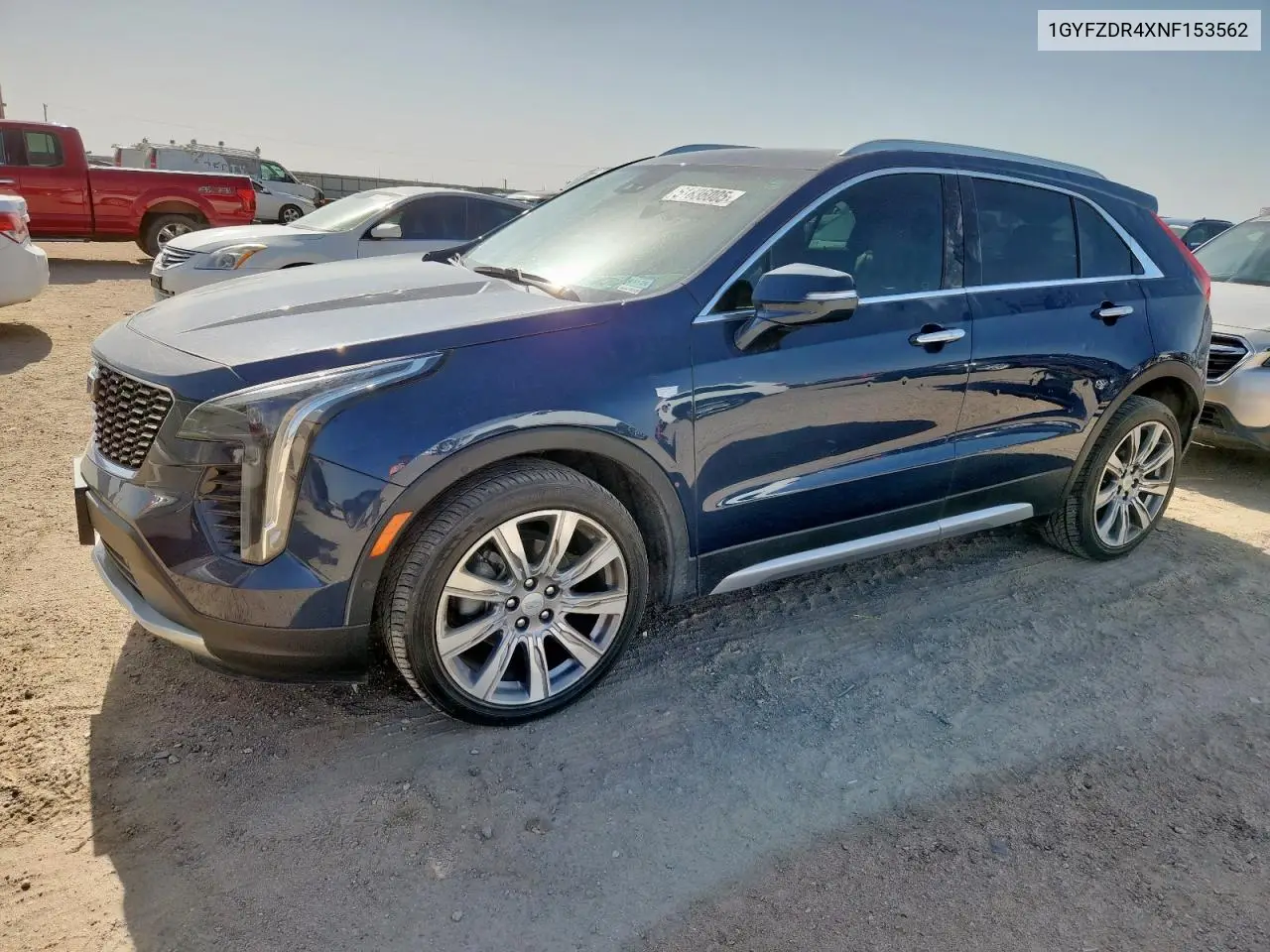 2022 Cadillac Xt4 Premium Luxury VIN: 1GYFZDR4XNF153562 Lot: 61836005