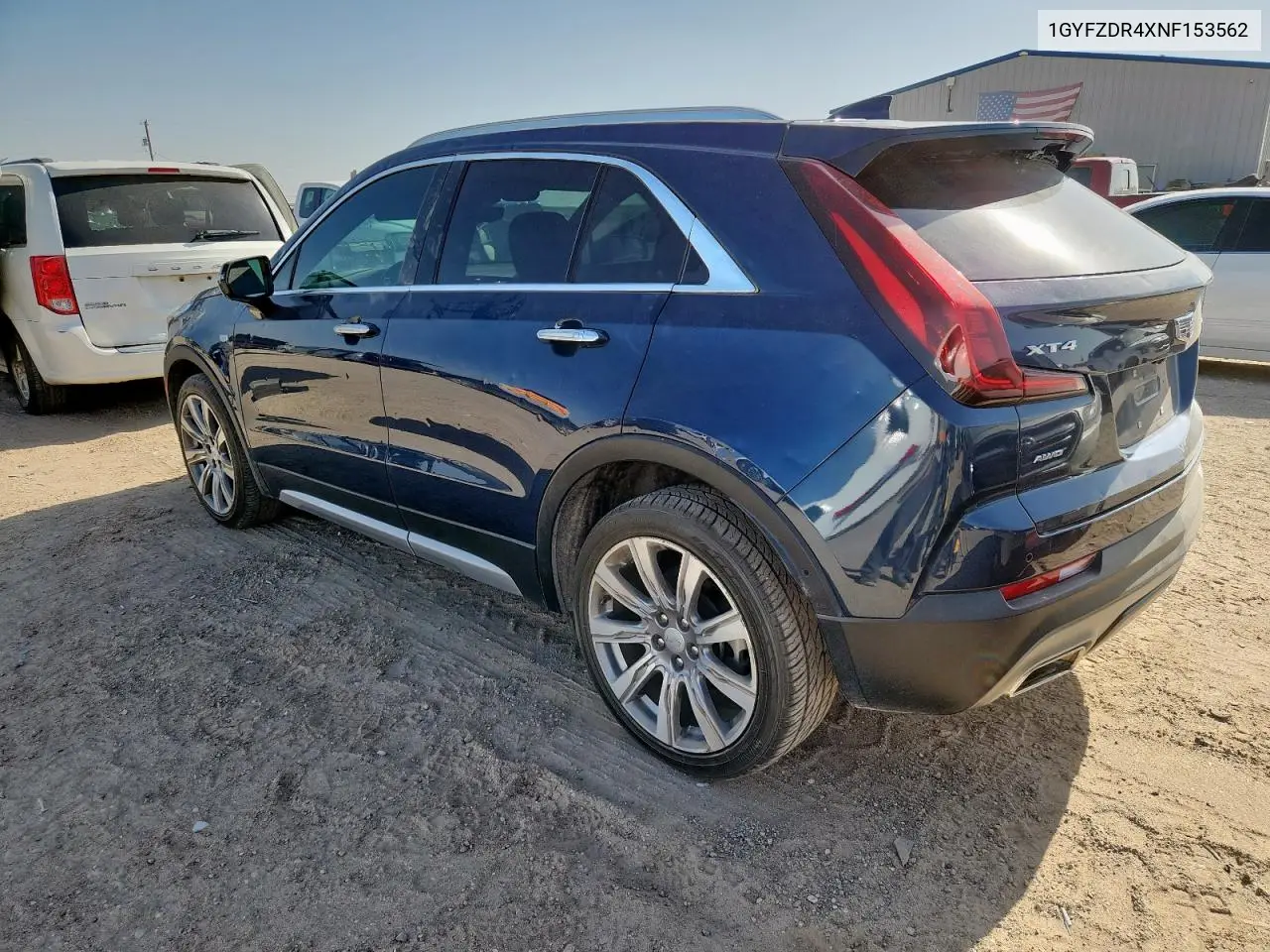 2022 Cadillac Xt4 Premium Luxury VIN: 1GYFZDR4XNF153562 Lot: 61836005