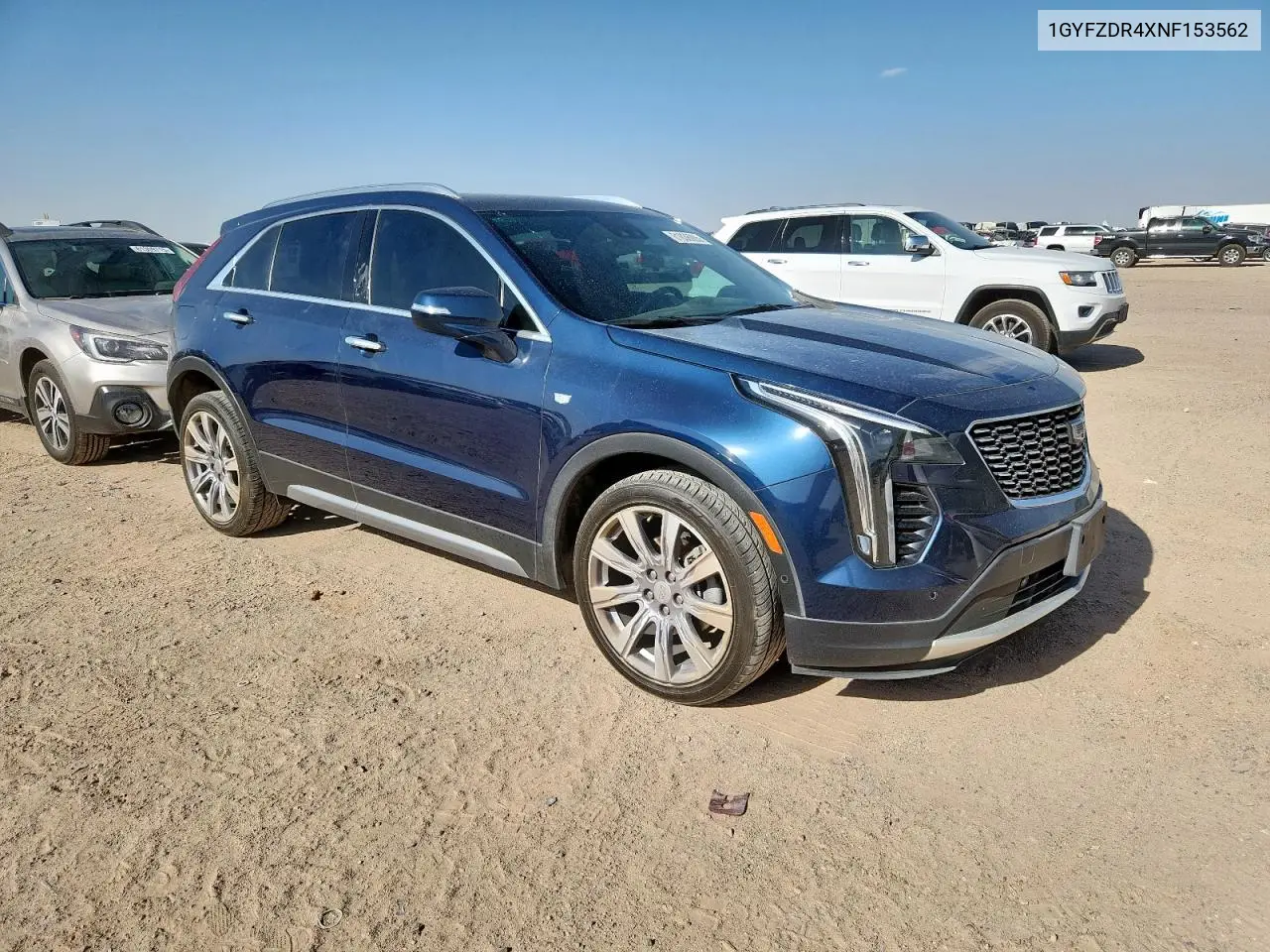 2022 Cadillac Xt4 Premium Luxury VIN: 1GYFZDR4XNF153562 Lot: 61836005