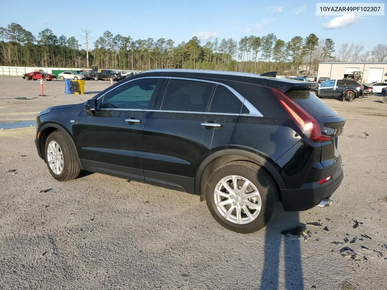 2023 Cadillac Xt4 Luxury VIN: 1GYAZAR49PF102307 Lot: 49342465