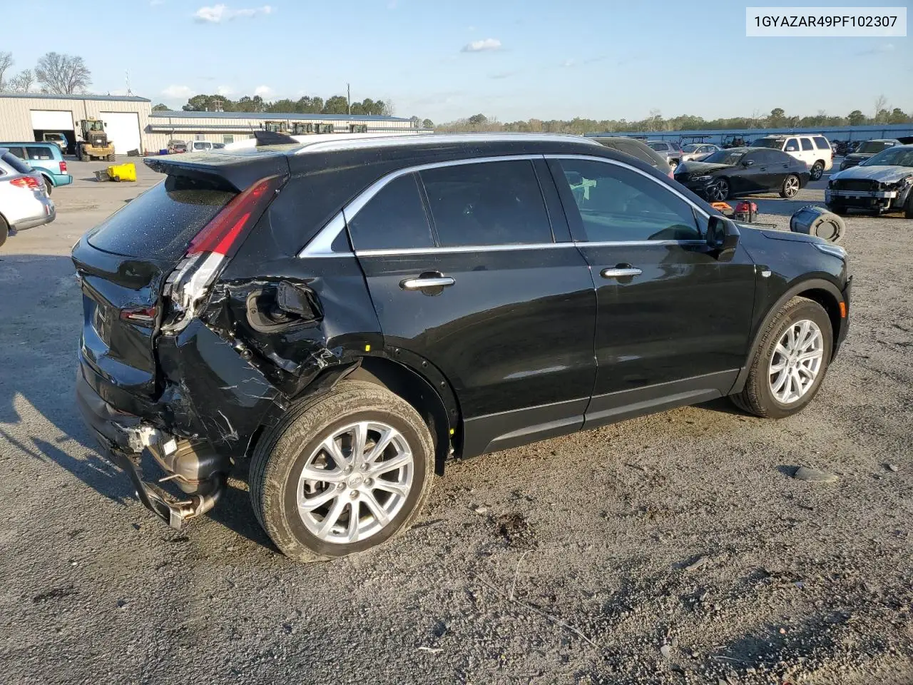 2023 Cadillac Xt4 Luxury VIN: 1GYAZAR49PF102307 Lot: 49342465