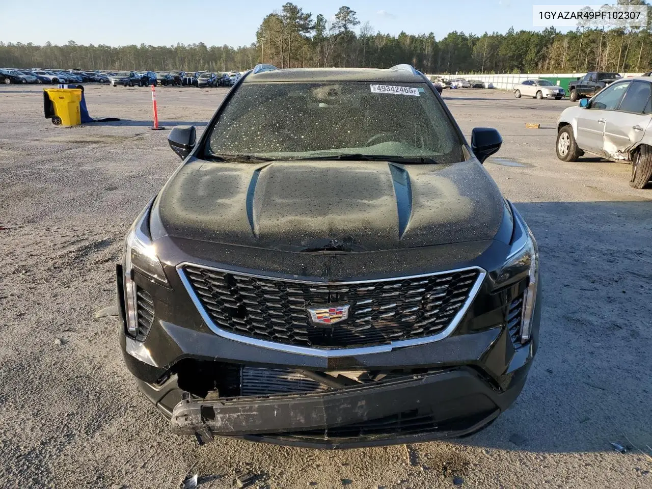 2023 Cadillac Xt4 Luxury VIN: 1GYAZAR49PF102307 Lot: 49342465