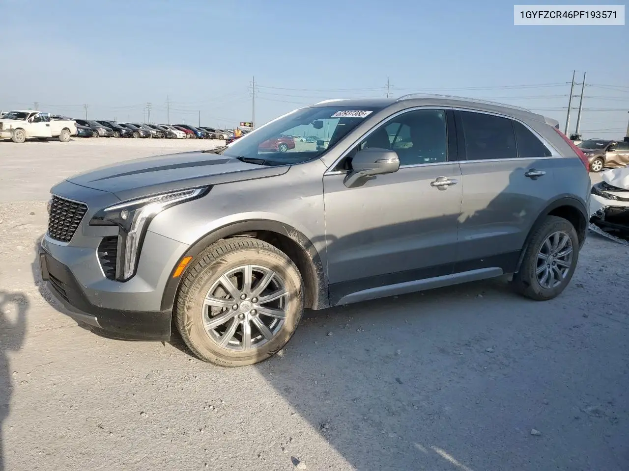2023 Cadillac Xt4 Premium Luxury VIN: 1GYFZCR46PF193571 Lot: 52937385