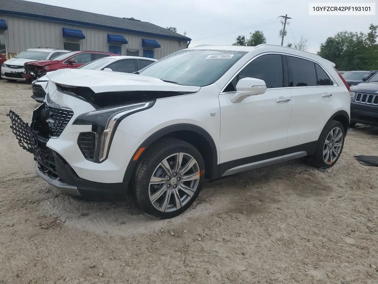2023 Cadillac Xt4 Premium Luxury VIN: 1GYFZCR42PF193101 Lot: 54977605