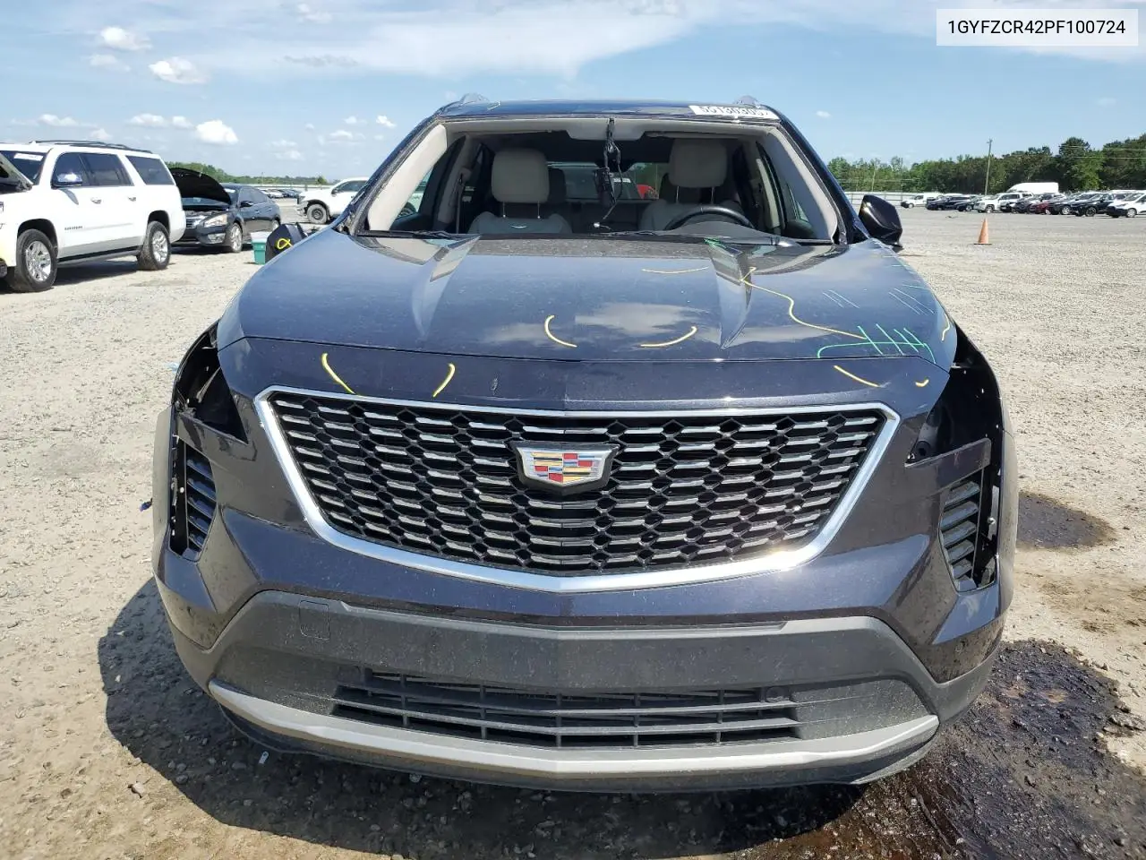 2023 Cadillac Xt4 Premium Luxury VIN: 1GYFZCR42PF100724 Lot: 55130305