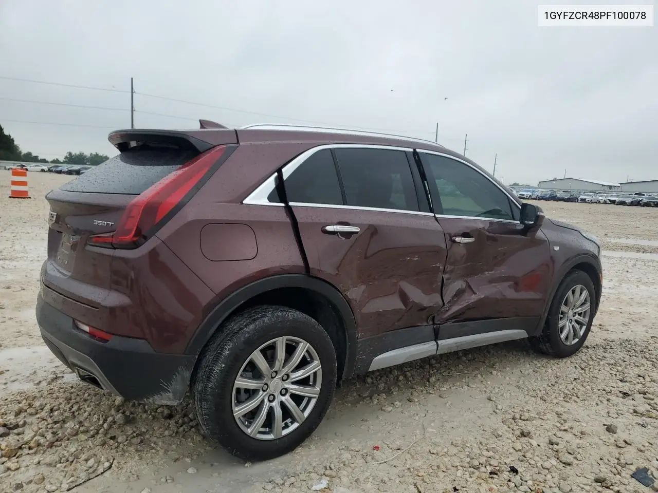 2023 Cadillac Xt4 Premium Luxury VIN: 1GYFZCR48PF100078 Lot: 55955865