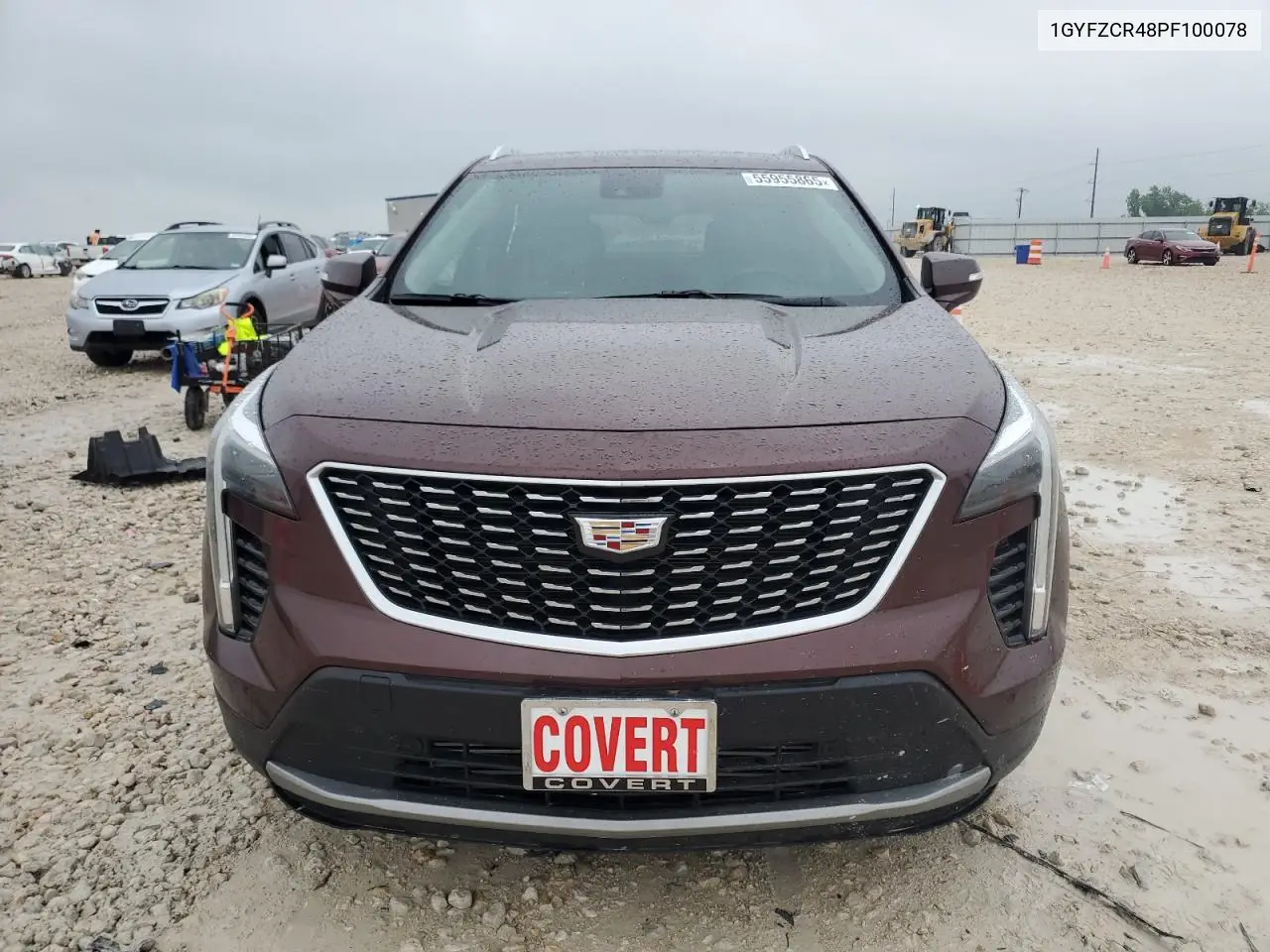 2023 Cadillac Xt4 Premium Luxury VIN: 1GYFZCR48PF100078 Lot: 55955865