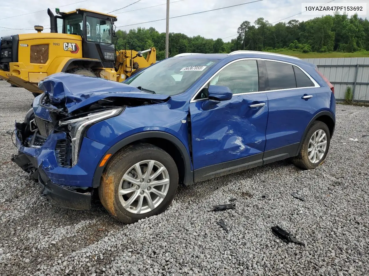2023 Cadillac Xt4 Luxury VIN: 1GYAZAR47PF153692 Lot: 56367055