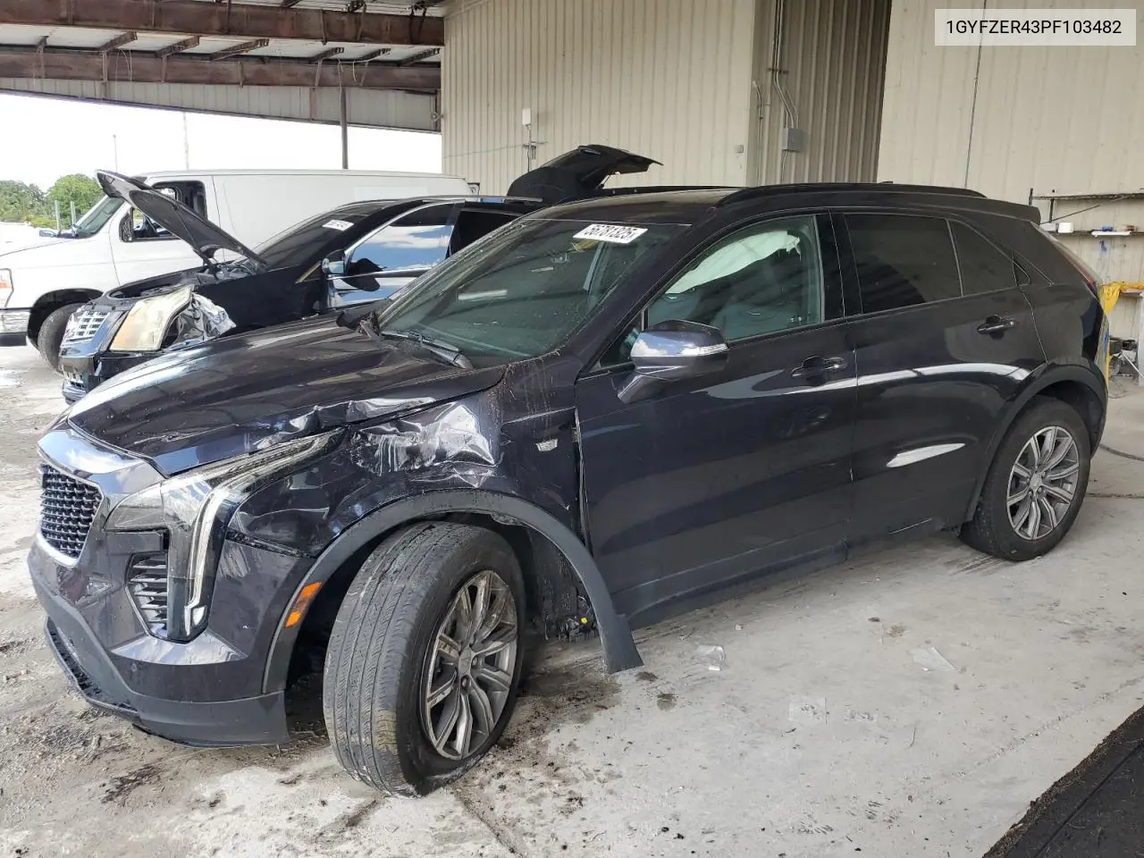 2023 Cadillac Xt4 Sport VIN: 1GYFZER43PF103482 Lot: 56781325