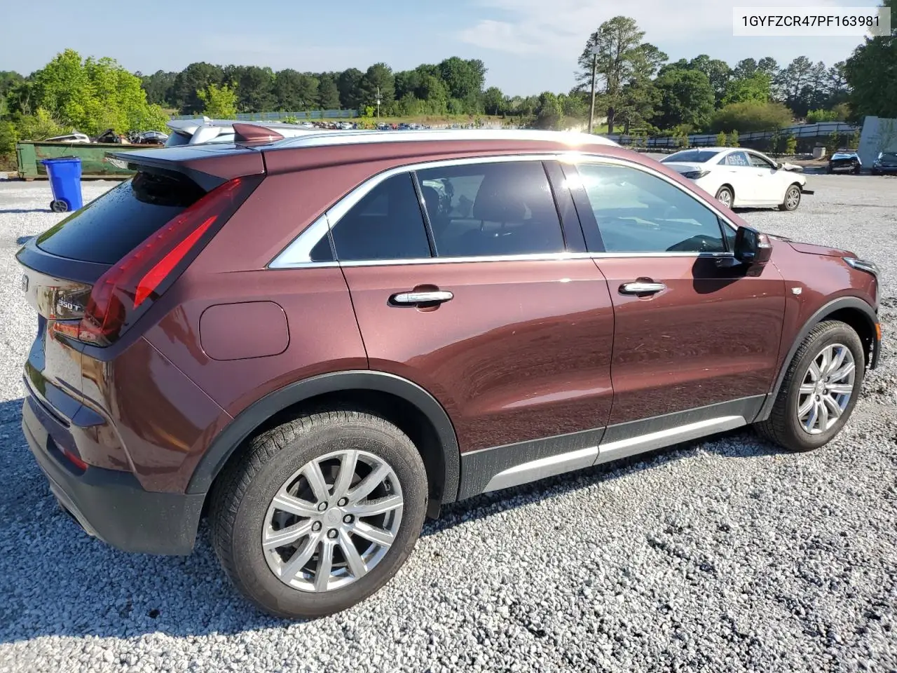 2023 Cadillac Xt4 Premium Luxury VIN: 1GYFZCR47PF163981 Lot: 56824855
